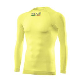 SIX2 Cycling long sleeve t-shirt - TS2 II - yellow
