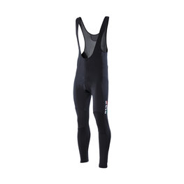 SIX2 Cycling long bib trousers - SLP WINTER - black