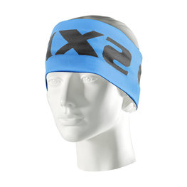 SIX2 Cycling headband - FSX - black/light blue