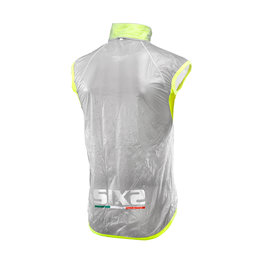 SIX2 Cycling gilet - GHOST - transparent/yellow