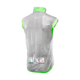 SIX2 Cycling gilet - GHOST - green/transparent