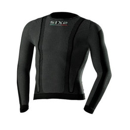 SIX2 Cycling long sleeve t-shirt - KIDS TS2 - black