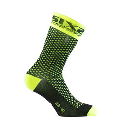 SIX2 Cyclingclassic socks - COMP SHO - yellow/black