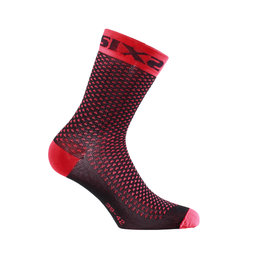 SIX2 Cyclingclassic socks - COMP SHO - black/red
