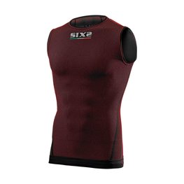 SIX2 Cycling tank top - SMX - red
