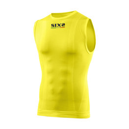 SIX2 Cycling tank top - SMX - yellow