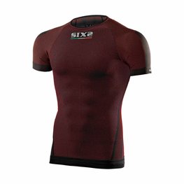 SIX2 Cycling short sleeve t-shirt - TS1 - red