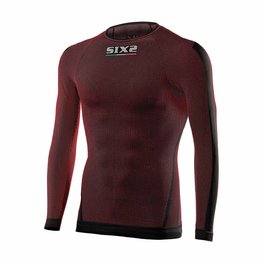 SIX2 Cycling long sleeve t-shirt - TS2 - red