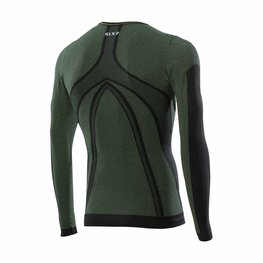 SIX2 Cycling long sleeve t-shirt - TS2 - green