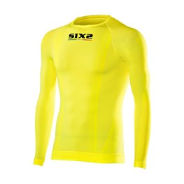 SIX2 Cycling long sleeve t-shirt - TS2 - yellow