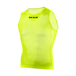 SIX2 Cycling tank top - SMR2 - yellow