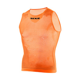 SIX2 Cycling tank top - SMR2 C - orange