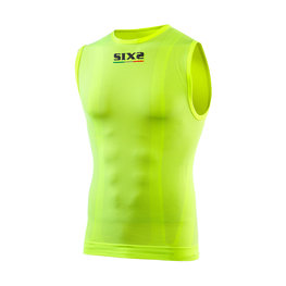 SIX2 Cycling tank top - SMX C - yellow
