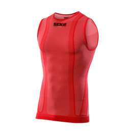 SIX2 Cycling tank top - SMX - red