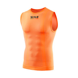 SIX2 Cycling tank top - SMX C - orange