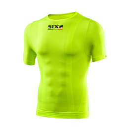 SIX2 Cycling short sleeve t-shirt - TS1 C - yellow