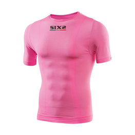 SIX2 Cycling short sleeve t-shirt - TS1 C - pink