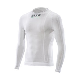 SIX2 Cycling long sleeve t-shirt - TS2 - white