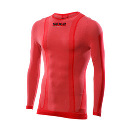 SIX2 Cycling long sleeve t-shirt - TS2 - red
