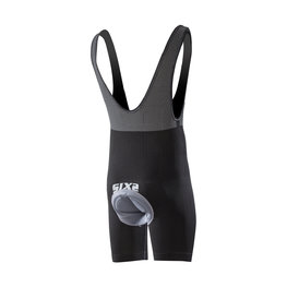 SIX2 Cycling boxer shorts - SLP3 2S - grey/black