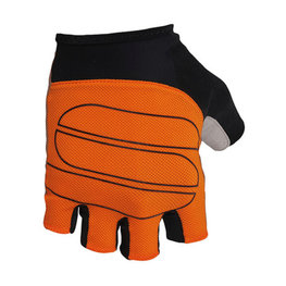 SPORTFUL Cycling fingerless gloves - ILLUSION - orange/black