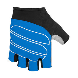 SPORTFUL Cycling fingerless gloves - ILLUSION - black/blue