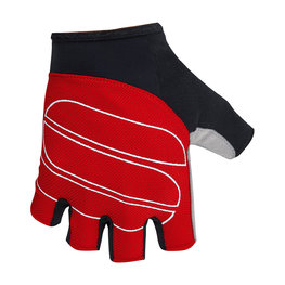SPORTFUL Cycling fingerless gloves - ILLUSION - red/black