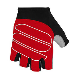 SPORTFUL Cycling fingerless gloves - GROMMET KIDS - black/red