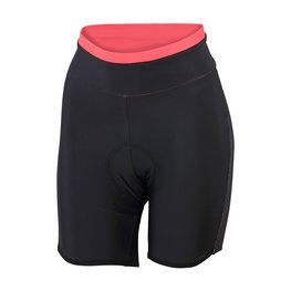 SPORTFUL Cycling shorts without bib - STELLA LADY - black/pink