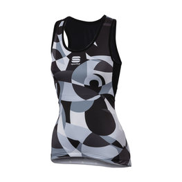 SPORTFUL Cycling sleeveless jersey - PRIMAVERA LADY - black/grey
