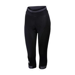 SPORTFUL Cycling 3/4 lenght shorts without bib - GIRO LADY - black