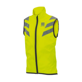 SPORTFUL Cycling gilet - REFLEX KIDS - yellow