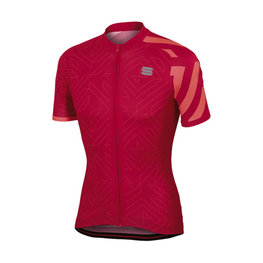 SPORTFUL Cycling short sleeve jersey - PRISM - pink