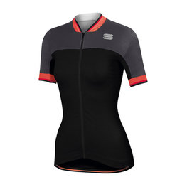 SPORTFUL Cycling sleeveless jersey - GRACE LADY - black/grey