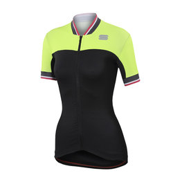 SPORTFUL Cycling sleeveless jersey - GRACE LADY - yellow/black