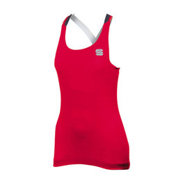 SPORTFUL Cycling sleeveless jersey - GRACE LADY - red