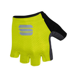 SPORTFUL Cycling fingerless gloves - TC - yellow
