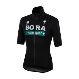 SPORTFUL Cycling short sleeve jersey - BORA HANSGROHE - black