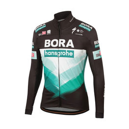 SPORTFUL Cycling thermal jacket - BORA HANSGROHE 2020 - black/green