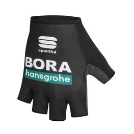 SPORTFUL Cycling fingerless gloves - BORA HANSGROHE 2020 - black