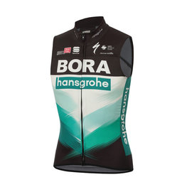 SPORTFUL Cycling gilet - BORA HANSGROHE 2020 - black/green