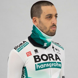 SPORTFUL Cycling neckwarmer - BORA HANSGROHE 2021 - grey/green