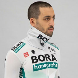 SPORTFUL Cycling neckwarmer - BORA HANSGROHE 2021 - grey/green