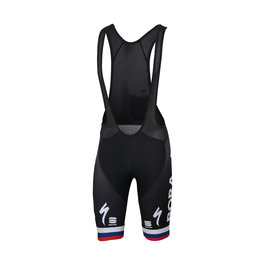 SPORTFUL Cycling bib shorts - BORA HANSGROHE 2019 - multicolour/black