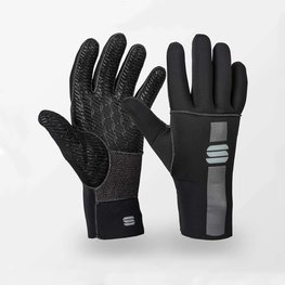 SPORTFUL Cycling long-finger gloves - NEOPRENE - black