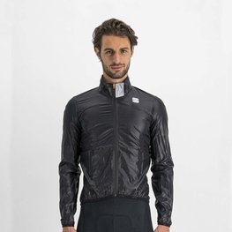 SPORTFUL Cycling windproof jacket - HOT PACK EASYLIGHT - black