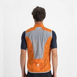 SPORTFUL Cycling gilet - HOT PACK EASYLIGHT - orange