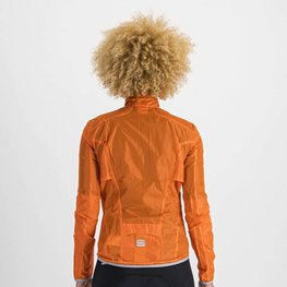 SPORTFUL Cycling windproof jacket - HOT PACK EASYLIGHT W - orange