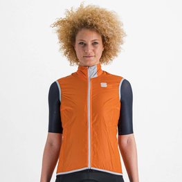 SPORTFUL Cycling gilet - HOT PACK EASYLIGHT W - orange