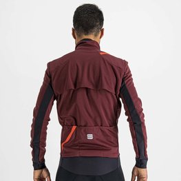 SPORTFUL Cycling thermal jacket - FIANDRE WARM - bordeaux